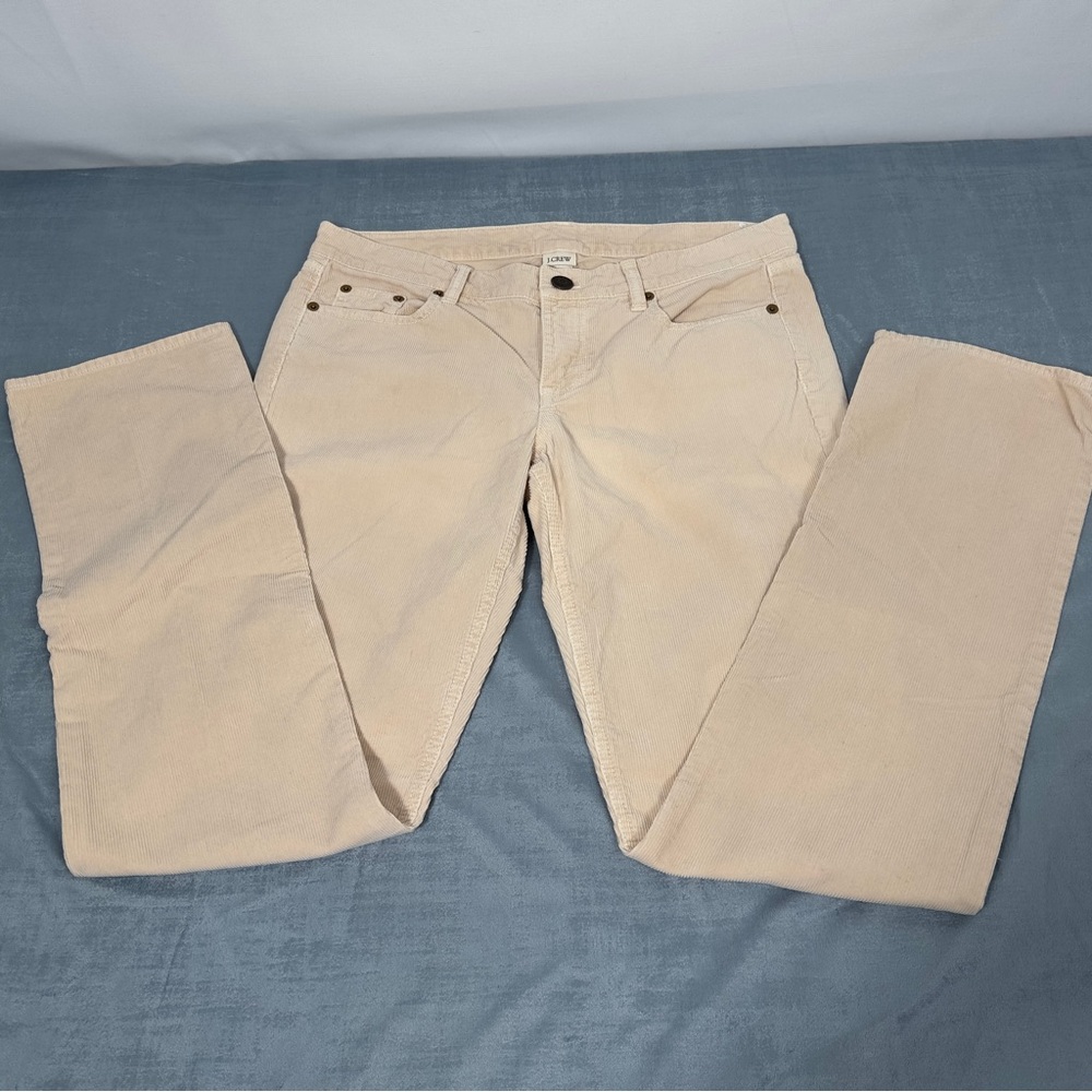 J. Crew Beige Corduroy City Fit Pants